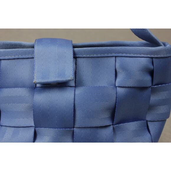 HARVEY'S Seatbelt Bag Blue Small Tote Purse Single Strap Built in the US - Picture 15 of 15